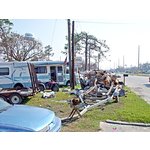 Katrina damage: Hwy 90 w. of 603, Waveland, Miss.
