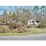 Typical Hurricane Katrina damage, So. Hancock Co., MS.