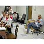 Florida radio team (part), emergency response briefing <br> 9-11-05 in Hancock Co., Mississippi Emergency <br> Operations Center.